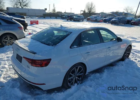 2018 Audi A4 2.0T Premium/2.0T Tech Premium from USA, damaged, VIN WAUENAF43JA008545